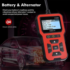 TM-0150 | OBD 2 Scanner Code Reader Car Engine Fault Scanner (Orange)