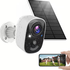 TM-0212 | 4K Wireless Solar Security Camera Outdoor 6-Month Battery AI Motion 2-Way Talk