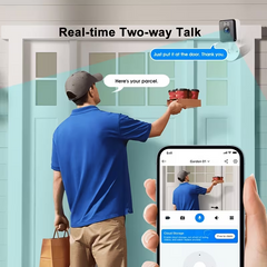 TM-0223 | 2-Pack Indoor Security Camera Baby Monitor WiFi Motion Detection 2-Way Audio