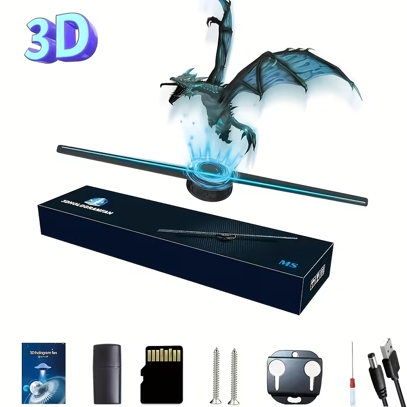 TM-0208 | 3D Holographic Projection Lamp LCOS Display Compatible LED Projector Light