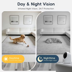 TM-0228 | HEIYOUCAM 1080P 2MP Indoor Security Camera Pan Tilt Baby Pet Monitor WiFi