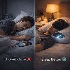 TM-0102 | Bluetooth Under Pillow Speaker for Sleeping