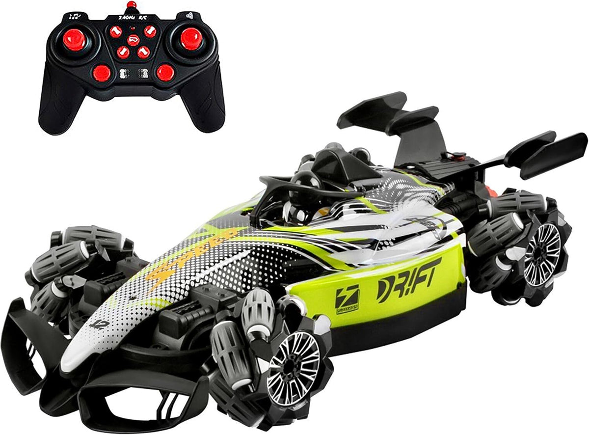 TM-0251 | Drift King RC Stunt Car 2.4GHz High Speed 360° Spin Drift Racing Toy LED Lights