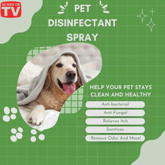 VoilaVe HOCL Spray for Dogs & Cats - Hypochlorous Acid Spray for Pets, Antiseptic Spray, 8 oz