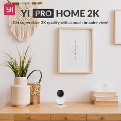 TM-0127 | YI 2K 3MP Home Security Camera, Indoor Camera with Person, Vehicle, Animal Detection Compatible with Alexa