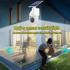TM-0116 | Solar Simulation Surveillance Camera Spotlight with Smart Human Induction