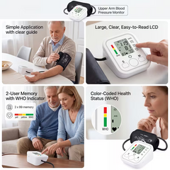 TM-0252 | BEURER Upper Arm Blood Pressure Monitor Digital Automatic One-Touch BP Tester