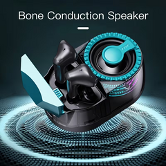 TM-0199 | Portable Mini Bluetooth Speaker Big Bass Headphones Long Playtime Home Travel
