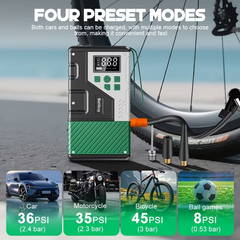 TM-0224 | Car Jump Starter with Tire Inflator USB Power Bank LED Emergency Light