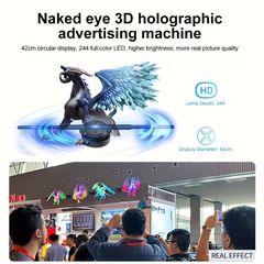 TM-0208 | 3D Holographic Projection Lamp LCOS Display Compatible LED Projector Light