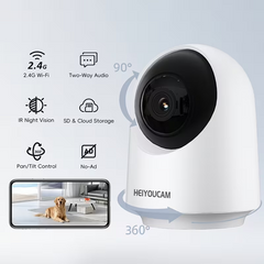 TM-0228 | HEIYOUCAM 1080P 2MP Indoor Security Camera Pan Tilt Baby Pet Monitor WiFi
