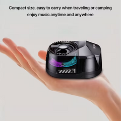 TM-0199 | Portable Mini Bluetooth Speaker Big Bass Headphones Long Playtime Home Travel