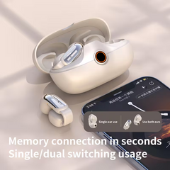 TM-0106 | Ear Clip On Bluetooth Earbuds