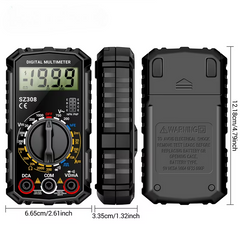 TM-0195 | Electrical Maintenance Mini Digital Multimeter 1999 Counts AC/ DC Voltage Meter