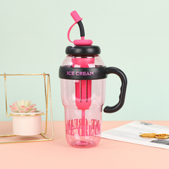 TM-0192 | 3PCs Set - Cup Lid, Cup Body & Filter, 40oz Leak-Proof Portable Sports Water Bottle