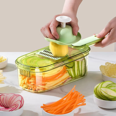 4-1 Vegetable Fruit Onion Potato Cutter Chopper