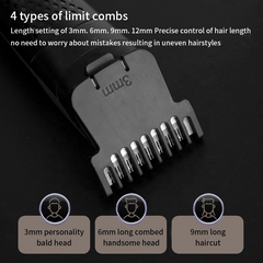 TM-0206 | WAIKIL WL-9100 Hair Clipper Beard Trimmer for Men Personal Care Grooming