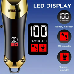 TM-0147 | WEEME Professional Cordless Hair Clipper Trimmer