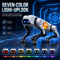 TM-0222 | Smart Robot Dog STEM Toy Voice Control 30+ Actions App Programmable iOS Android