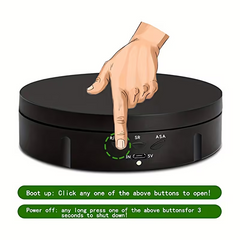 TM-0152 | Motorized Rotating Display Stand with 360° Electronic Turntable