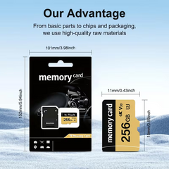 TM-0166 | Memory Card 256GB Mini TF Card Ultra High Speed Smart Card