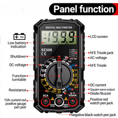 TM-0195 | Electrical Maintenance Mini Digital Multimeter 1999 Counts AC/ DC Voltage Meter