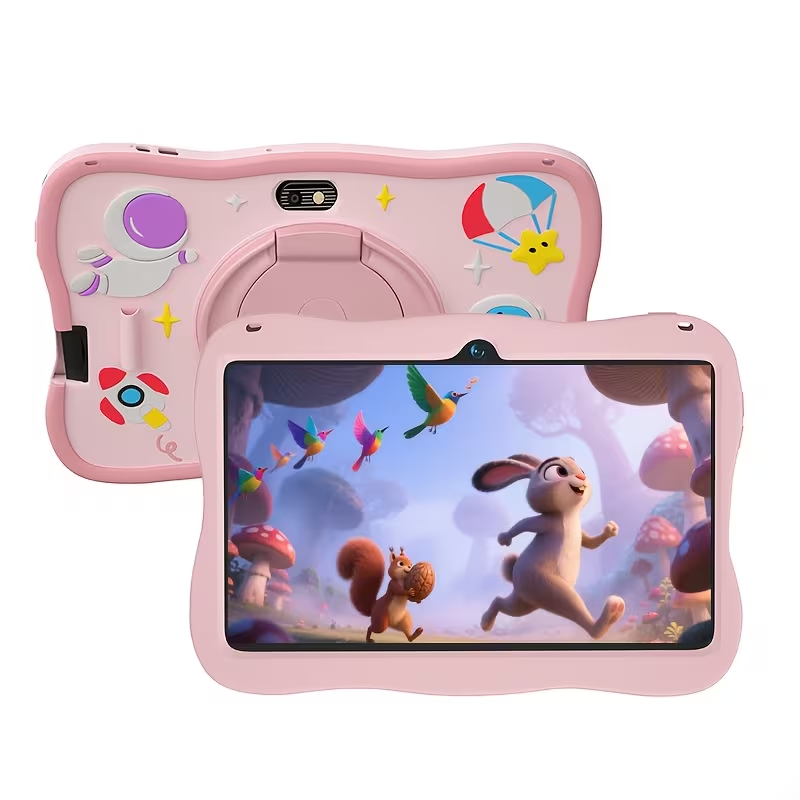 TM-0209 | Kids Tablet 7 Inch 128GB 4GB RAM Android 14 5G Wi-Fi GMS Eye Protection