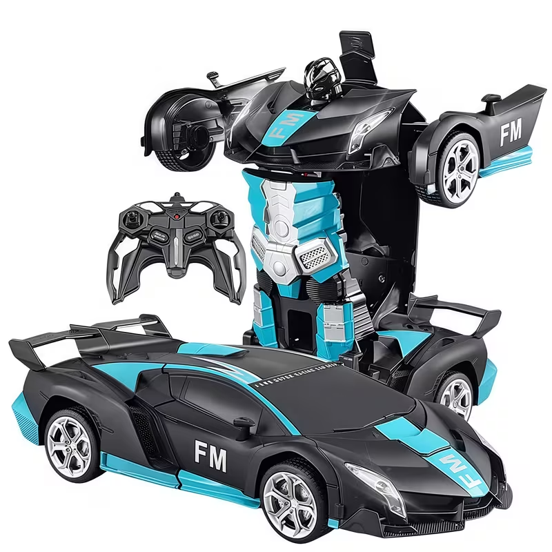 TM-0185 | 1:18 Scale Transforming Remote Control Drift Race Car Car Toy