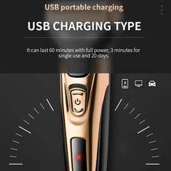 TM-0234 | WAIKIL WL-319 3-in-1 Electric Shaver Beard Hair Body Nose Trimmer Rechargeable