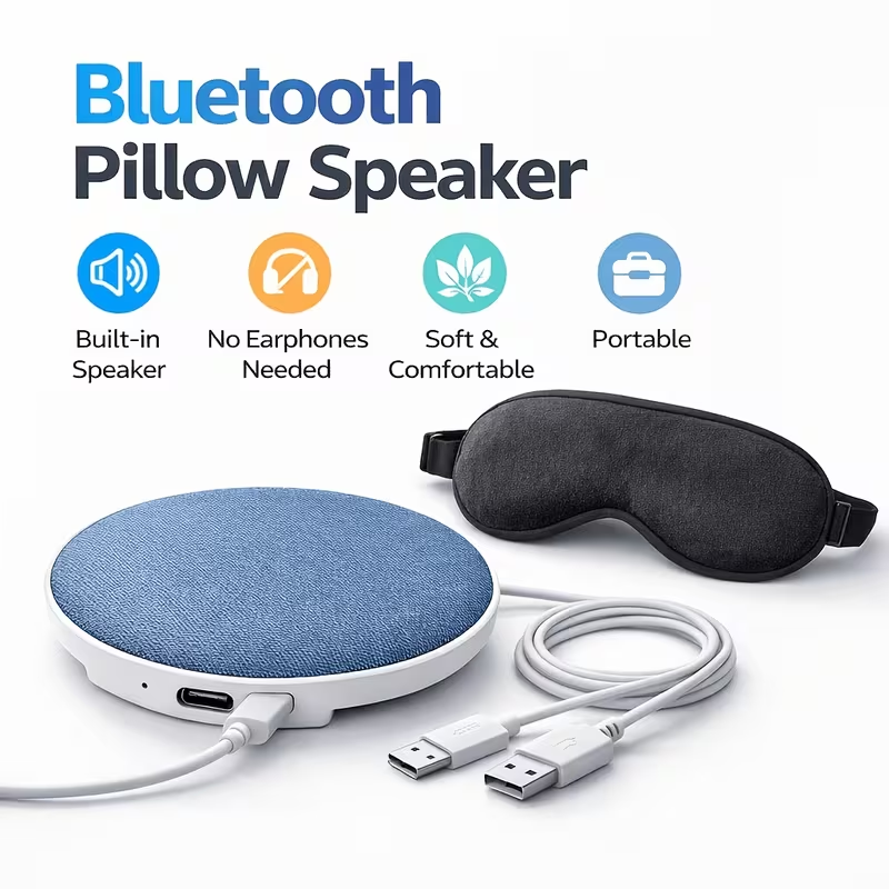 TM-0102 | Bluetooth Under Pillow Speaker for Sleeping