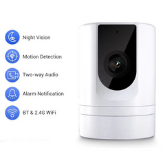 TM-0182 | 2K Indoor Home Security WiFi Camera for Pet Baby Monitor IR Night Vision (Ease Life APP)