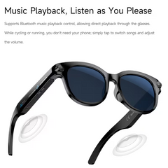 TM-0108 | AI Smart Glasses with Camera, HD Photo & Video Recording
