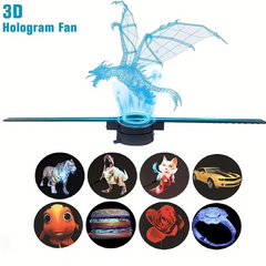 TM-0208 | 3D Holographic Projection Lamp LCOS Display Compatible LED Projector Light