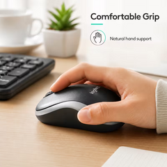 Logitech M185 Wireless Mouse, 2.4GHz with USB Mini Receiver