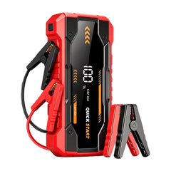 TM-0221 | Portable Car Jump Starter Battery Booster Digital Display LED Emergency Light