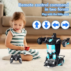 TM-0185 | 1:18 Scale Transforming Remote Control Drift Race Car Car Toy