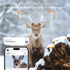 Trail Camera 4G LTE Cellular USB And Solar Panel Charging, Night Vision, Two-Way Audio