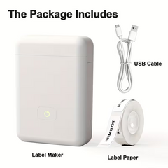 TM-0140 | Mini Wireless Thermal Label Printer Bluetooth Sticker Printer