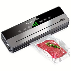 TM-0226 | 65000PA Vacuum Sealer Machine 6-in-1 Dry Moist Modes 10 Bags