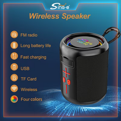 TM-0189 | 40W Wireless Speaker, Portable For Outdoor Use, With Powerful Stereo Bass, Strong HiFi Sound Effect