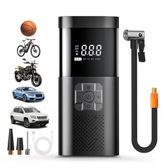 TM-0174 | Portable Digital Tire Inflator Air Compressor Pump
