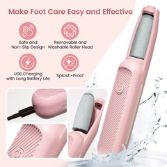Electric Foot Callus Remover – Rechargeable Pedicure Tool with Speed Control