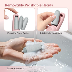 Electric Foot Callus Remover – Rechargeable Pedicure Tool with Speed Control