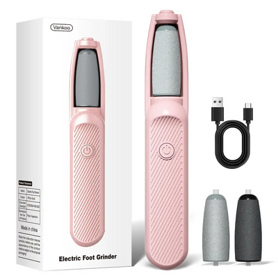 TM-0044 | Electric Foot Callus Remover – Rechargeable Pedicure Tool with Speed Control