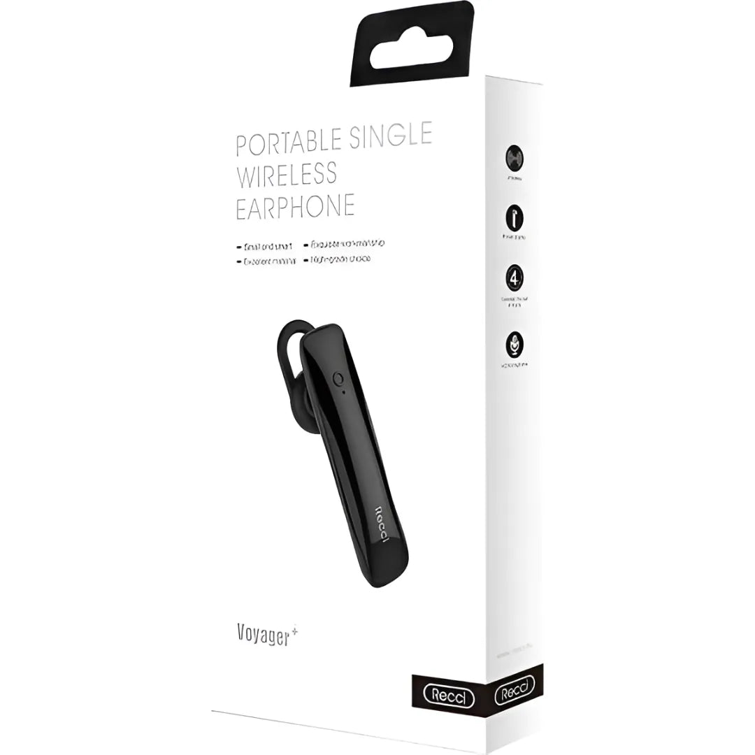 Recci REB-C01 Voyager Plus Bluetooth Earphone, Light & Compact, Easy To Carry
