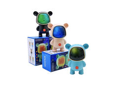 Bear Style Portable Wireless Bluetooth Speaker with Light