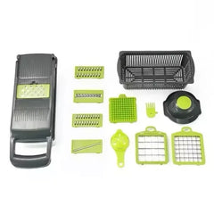 16 in 1 Multifunctional Vegetable Chopper Handle Food Grate Vegetable Slicer