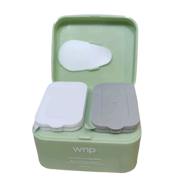 WNP Duo Cleansing Clay Mask Deep Cleansing 15 Minute Skin Care Regiment