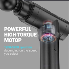 TM-0060 | Massage Gun Deep Tissue Massager Electric Percussion Fascia Mini Gun