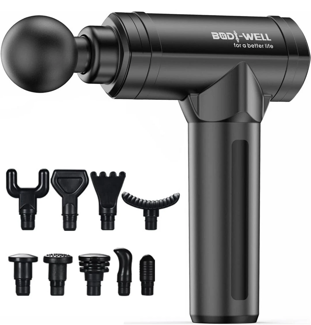 TM-0060 | Massage Gun Deep Tissue Massager Electric Percussion Fascia Mini Gun